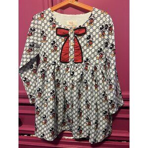 Adorable Designer -inspired Mickey Mouse Dress!